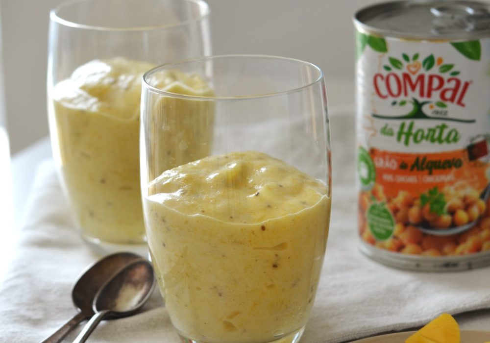 Mousse de Manga com Aquafaba1